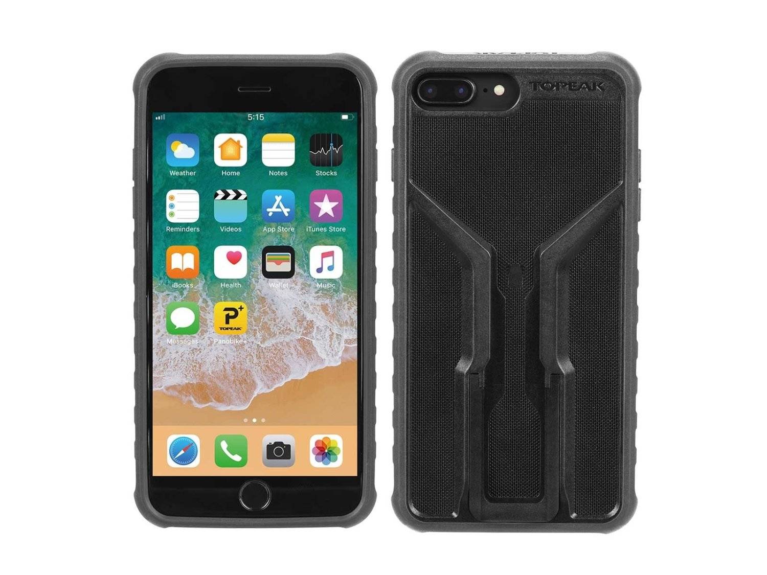 Купить чехол для смартфона c креплением topeak ridecase w/mount, work with  iphone 8+/7+/6s+/6+, black/gray, tt9857bg, цена в интернет магазине  Навелосипеде.рф